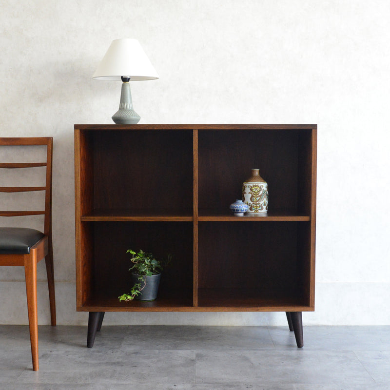 デンマーク ヴィンテージ　ローズウッド シェルフ8-48