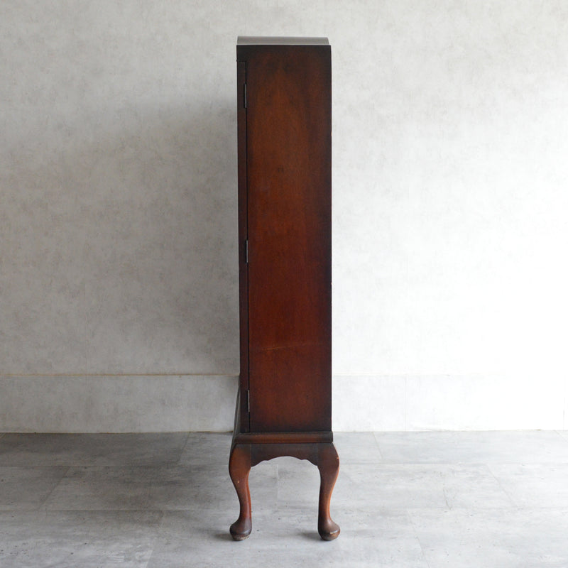 イギリス クラシック   ガラスキャビネット鍵付 07 シノワズリ