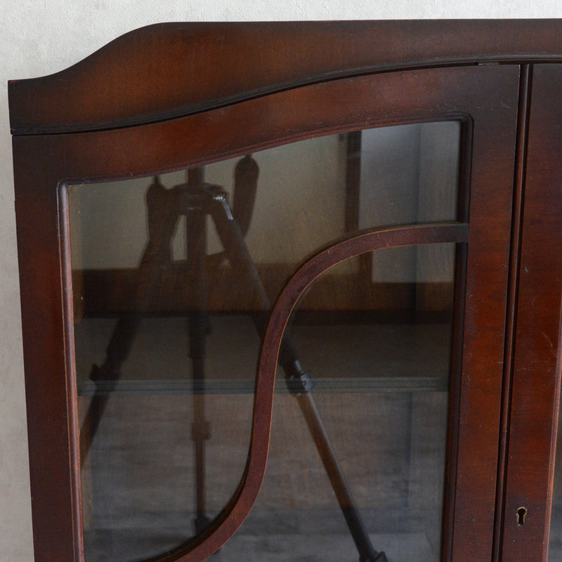 イギリス クラシック   ガラスキャビネット鍵付 07 シノワズリ