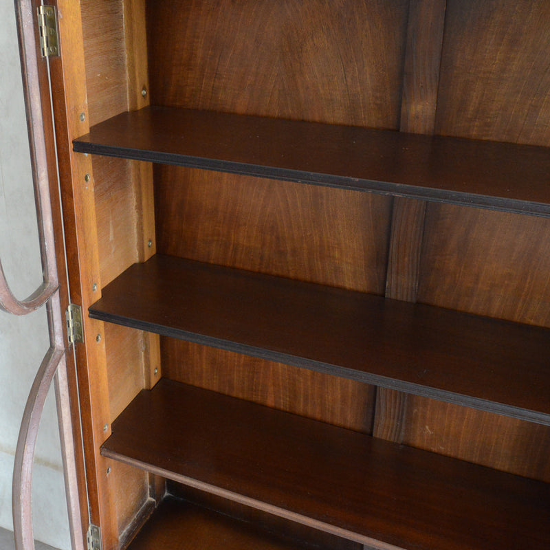 イギリス クラシック   ガラスキャビネット鍵付 07 シノワズリ