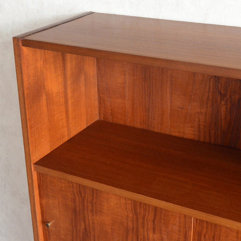 デンマークヴィンテージ　チークシェルフ（木扉付）8-60