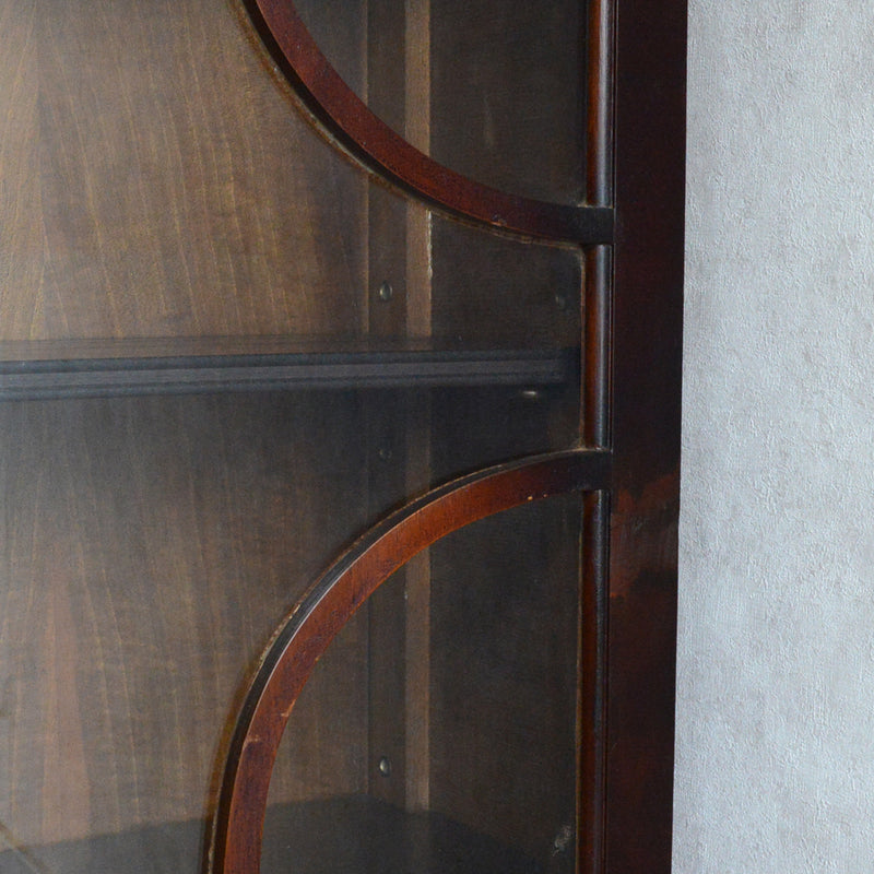 イギリス クラシック   ガラスキャビネット鍵付 07 シノワズリ