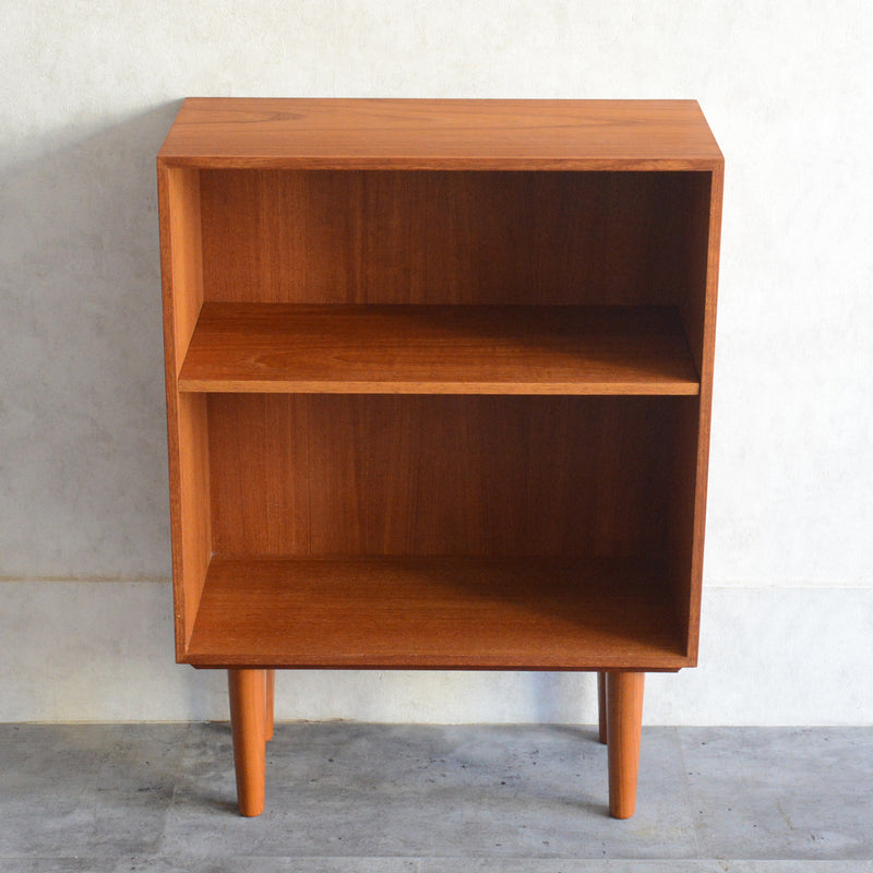 デンマーク ヴィンテージ　チーク ブックシェルフ　6-18