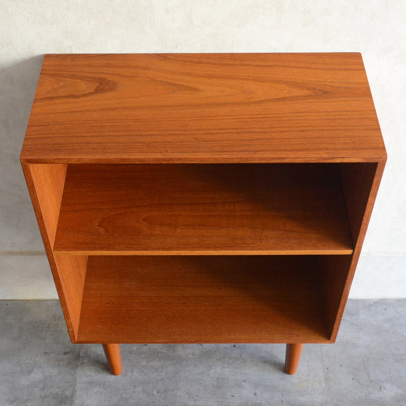 デンマーク ヴィンテージ　チーク ブックシェルフ　6-18