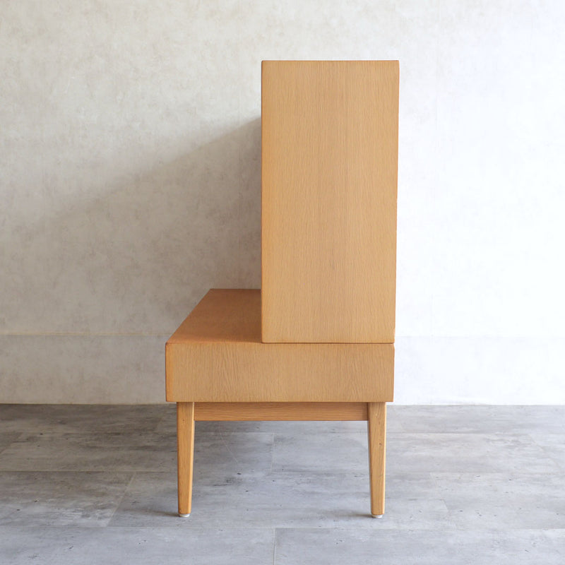 デンマーク オーク ガラスキャビネット 5-19 (オイル仕上）