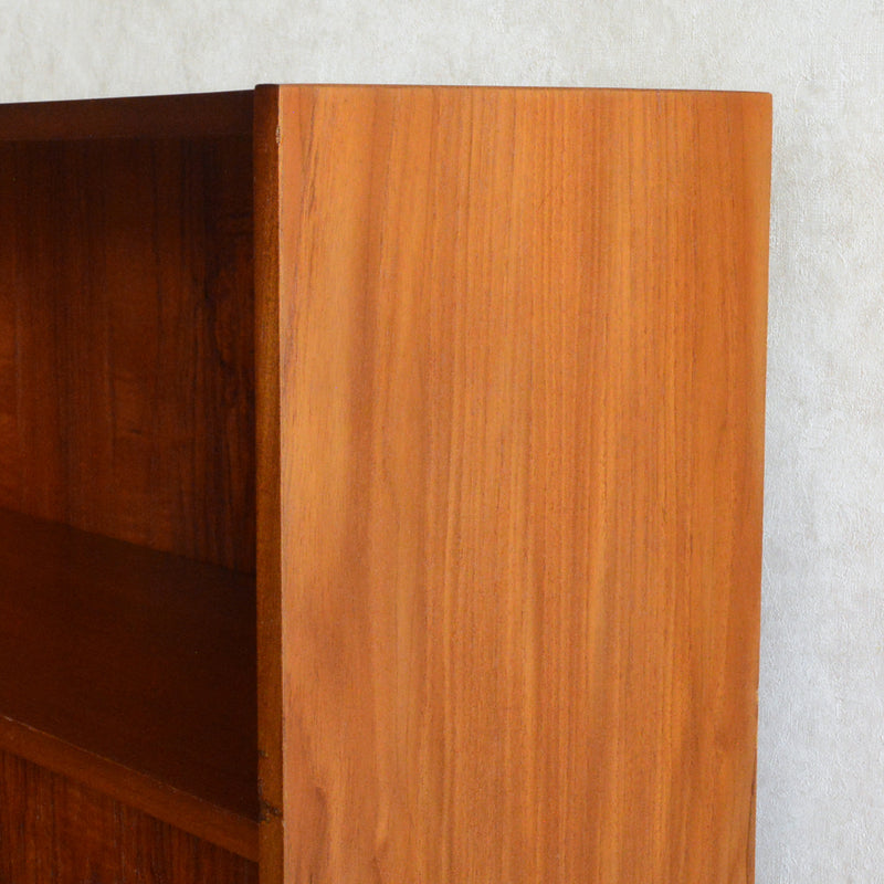 デンマークヴィンテージ　チークシェルフ（木扉付）8-60