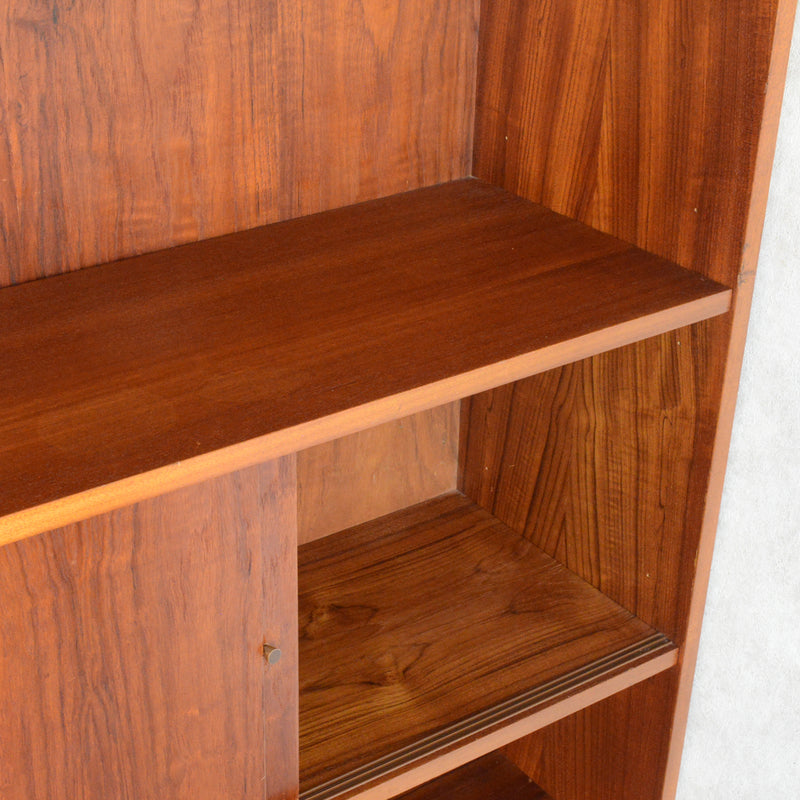 デンマークヴィンテージ　チークシェルフ（木扉付）8-60