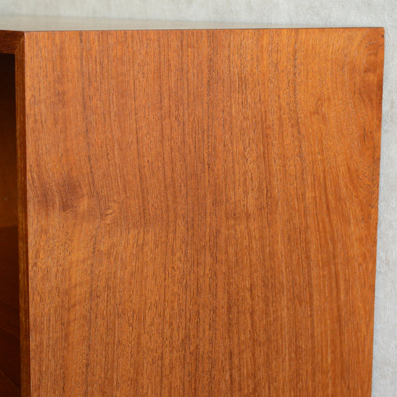 デンマーク ヴィンテージ　チーク ブックシェルフ　6-18