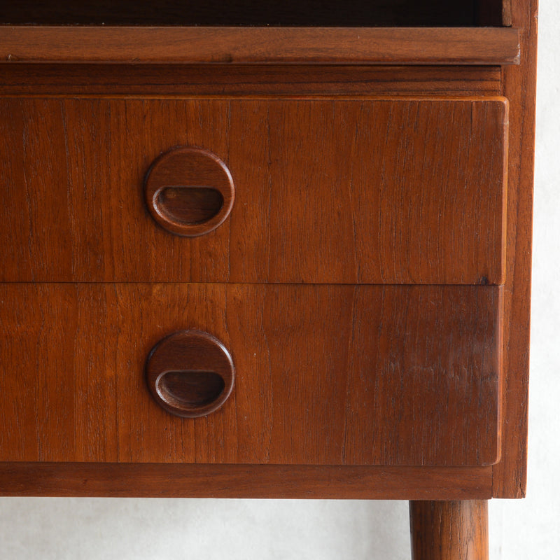 デンマークヴィンテージ　チーク ビューロー 10