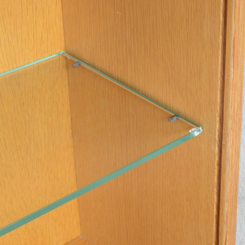 デンマーク オーク ガラスキャビネット 5-19 (オイル仕上）