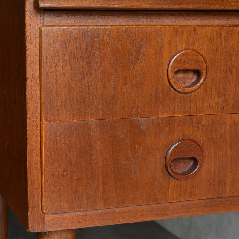 デンマークヴィンテージ　チーク ビューロー 10