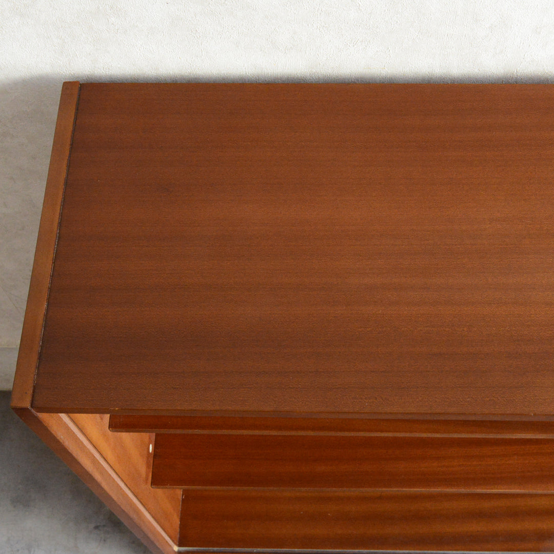 ミッドセンチュリー ヴィンテージ ガラスキャビネット 87