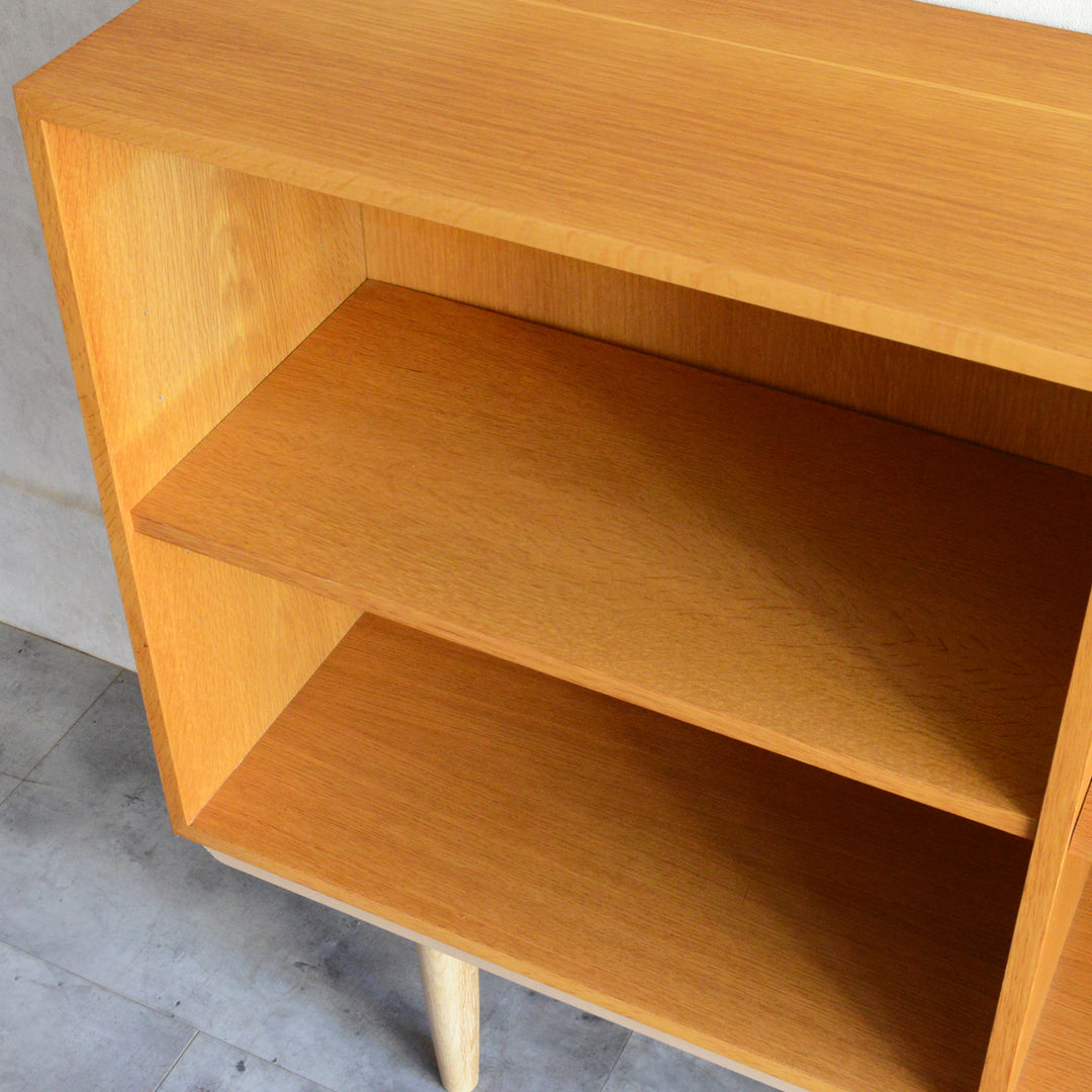 デンマーク ヴィンテージ オーク ブックシェルフ　5-115　