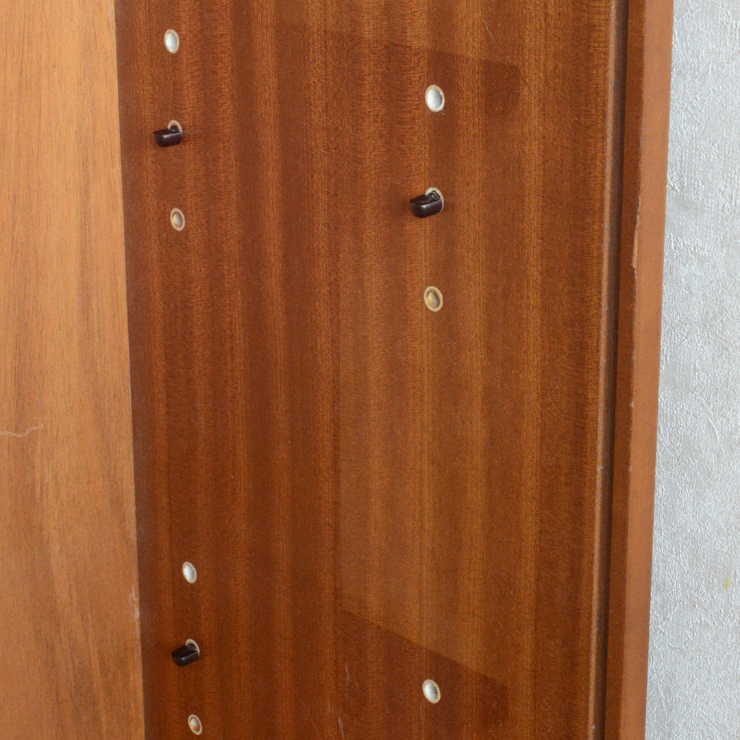 ミッドセンチュリー ヴィンテージ ガラスキャビネット 87