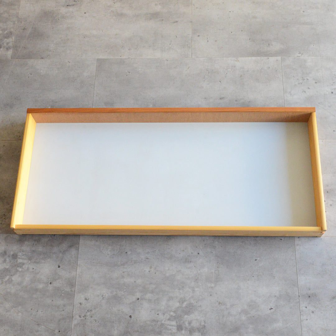 デンマークヴィンテージ 　抽斗付 チークキャビネット  5-152