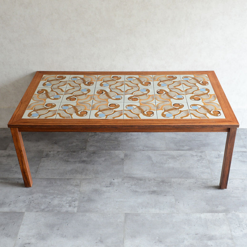 デンマーク タイルトップ センターテーブル 5-18