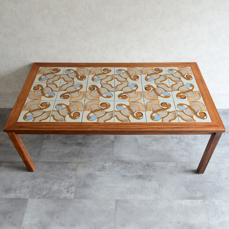 デンマーク タイルトップ センターテーブル 5-18