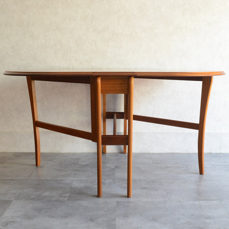 ミッドセンチュリー ゲートレッグ ダイニングテーブル 43(オーバル）