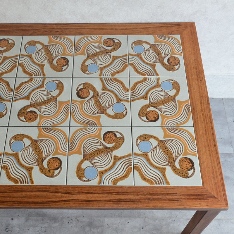 デンマーク タイルトップ センターテーブル 5-18