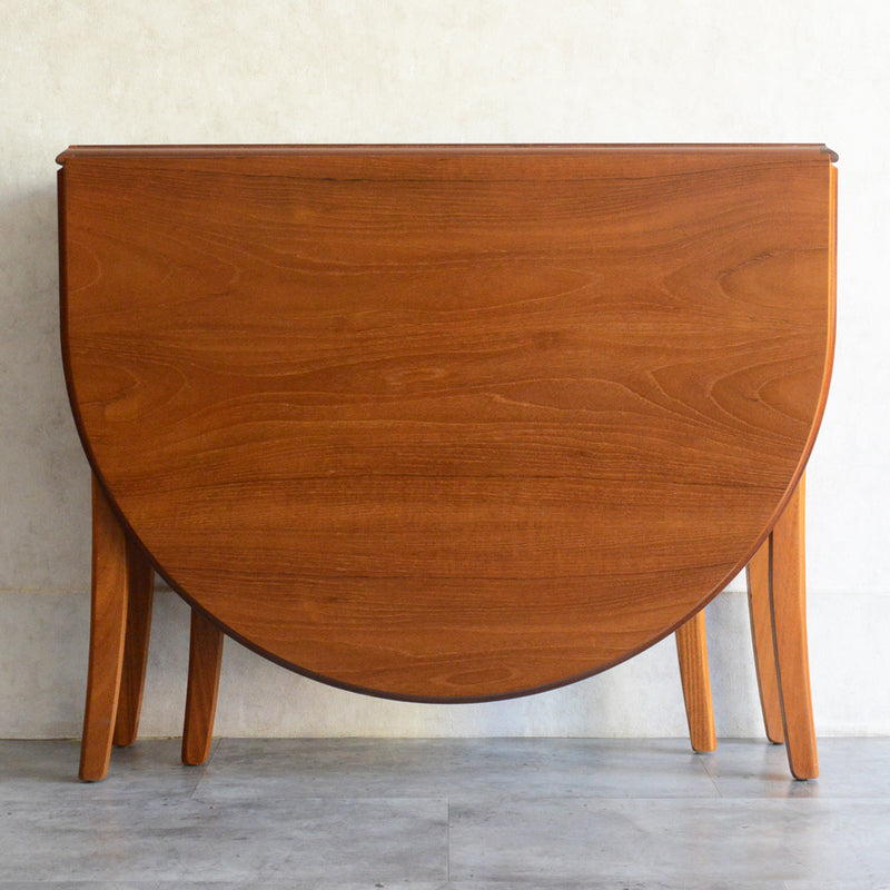 ミッドセンチュリー ゲートレッグ ダイニングテーブル 43(オーバル）