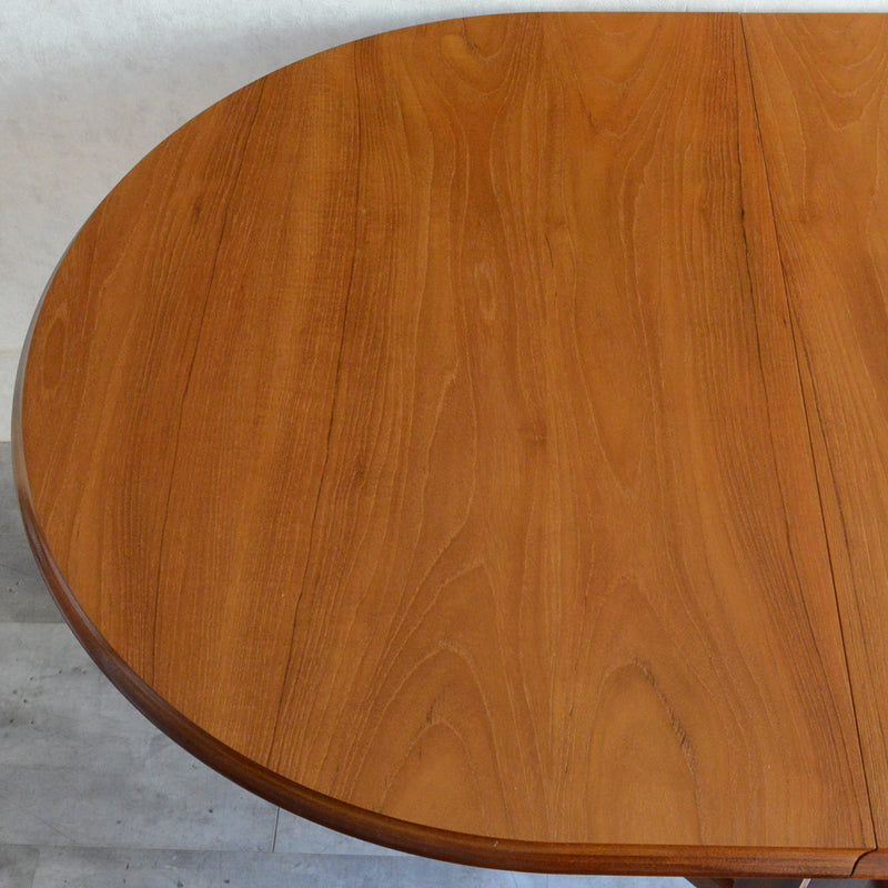 ミッドセンチュリー ゲートレッグ ダイニングテーブル 43(オーバル）