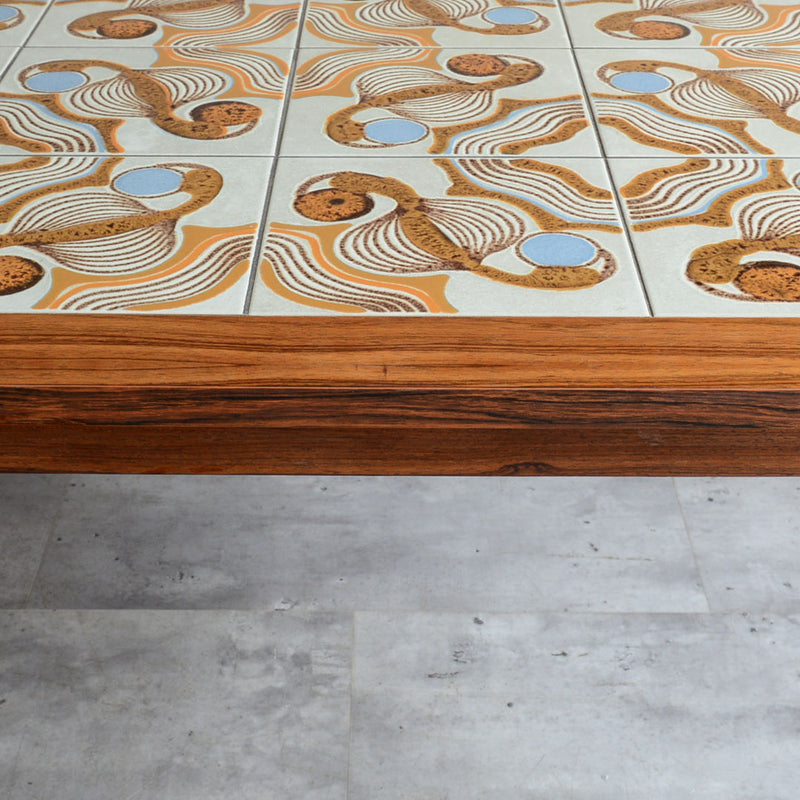 デンマーク タイルトップ センターテーブル 5-18