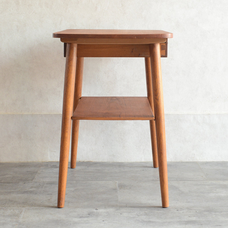 デンマーク ヴィンテージ　1段チェスト/サイドテーブル5-48(ウッドオイル仕上）