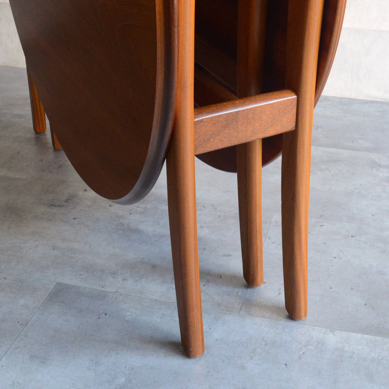 ミッドセンチュリー ゲートレッグ ダイニングテーブル 43(オーバル）