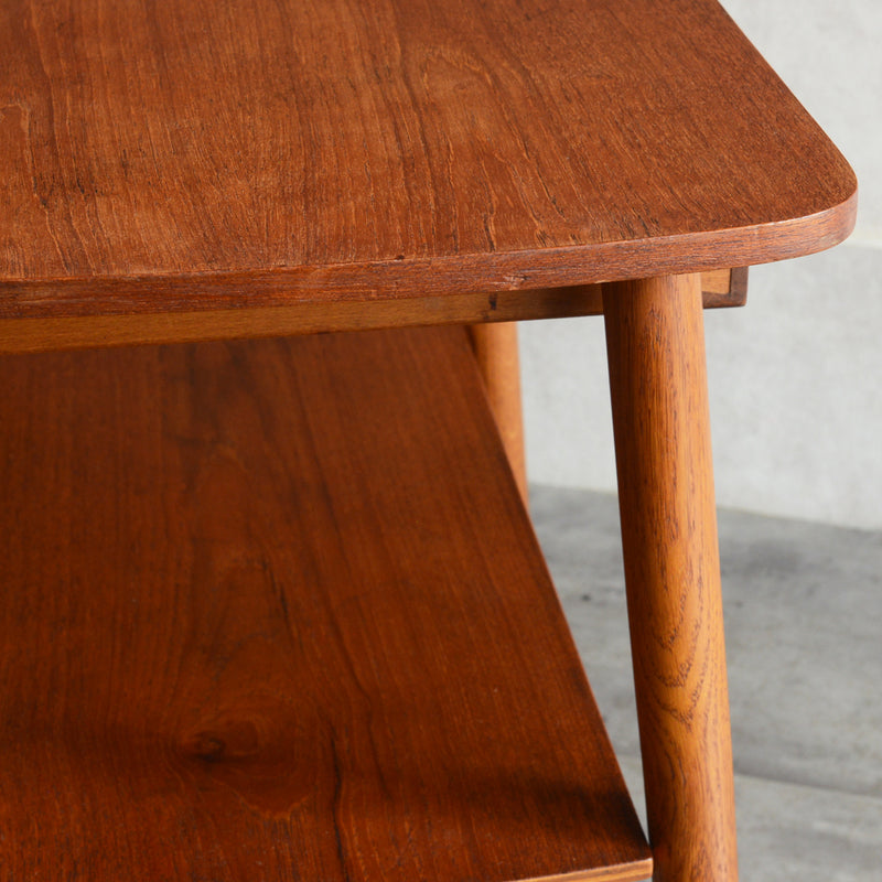 デンマーク ヴィンテージ　1段チェスト/サイドテーブル5-48(ウッドオイル仕上）