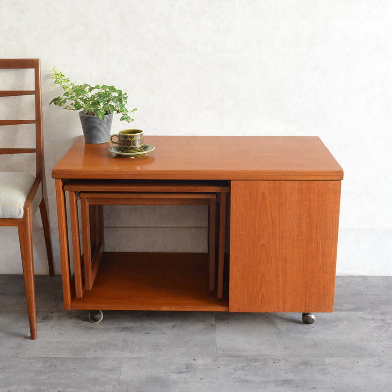 A.H.McINTOSH  エクステンションネストテーブル 17(キャビネット付）