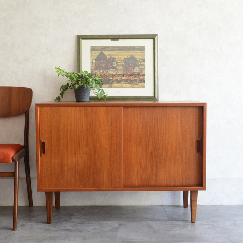デンマーク ヴィンテージ Sven Ellekaer  チークサイドボード 5-138