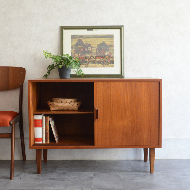 デンマーク ヴィンテージ Sven Ellekaer  チークサイドボード 5-138