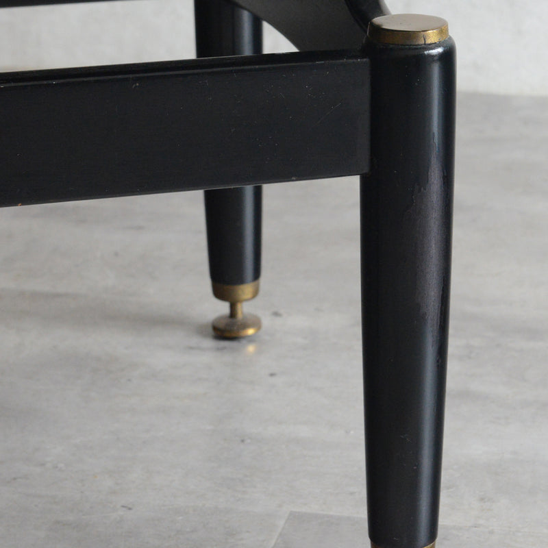 G-PLAN ジープラン  スツール/オットマン01（張替済アイボリーレザー）