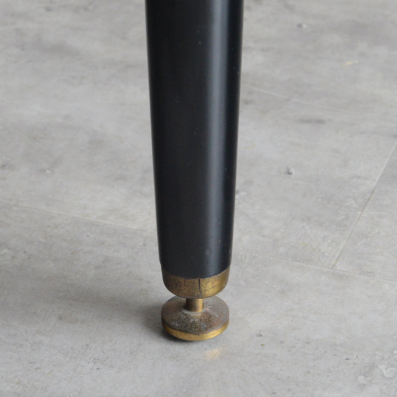 G-PLAN ジープラン  スツール/オットマン01（張替済アイボリーレザー）