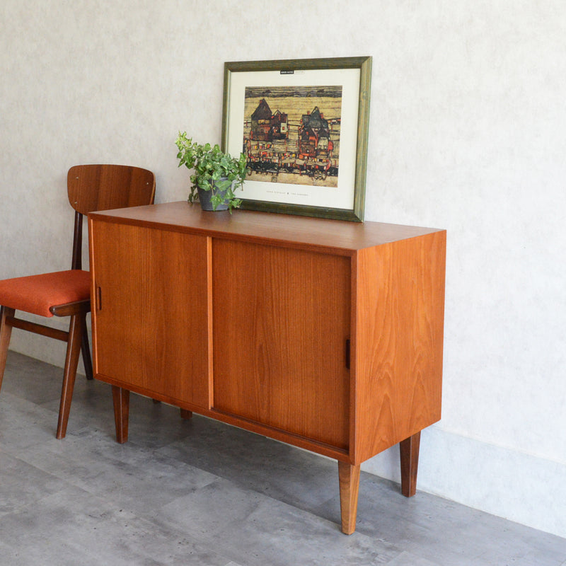 デンマーク ヴィンテージ Sven Ellekaer  チークサイドボード 5-138