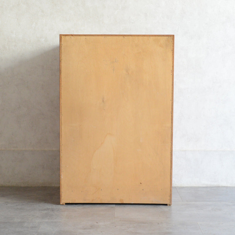 デンマークヴィンテージ  ロールアップファイルキャビネット6-82(鍵付）