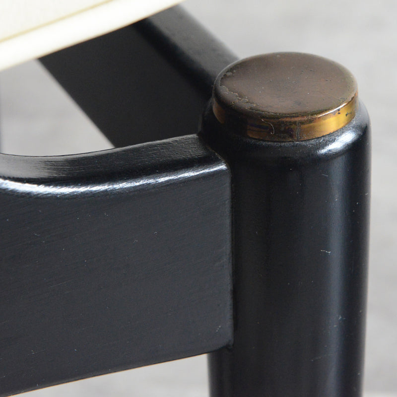 G-PLAN ジープラン  スツール/オットマン01（張替済アイボリーレザー）