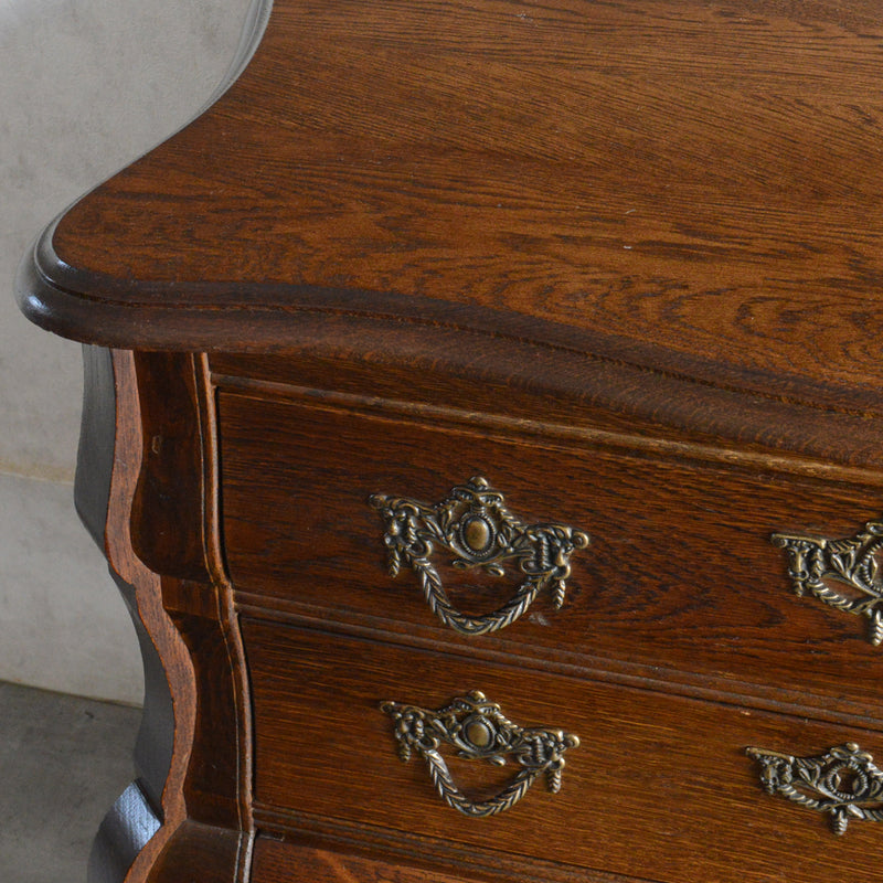 ベルギー クラシック オーク 3段チェスト 05