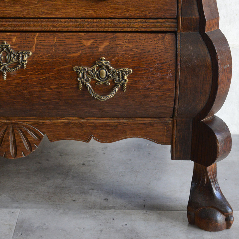 ベルギー クラシック オーク 3段チェスト 05