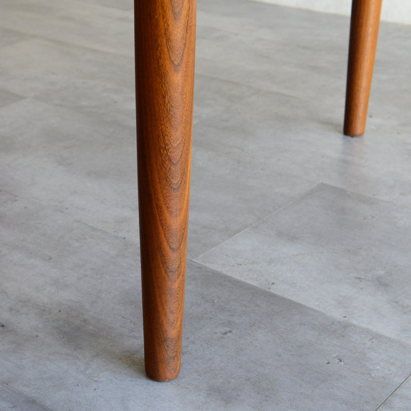 N様見学予約商品　Meredew(メレデュー）エクステンション ラウンド ダイニングテーブル 05(天板剥離再塗装済）