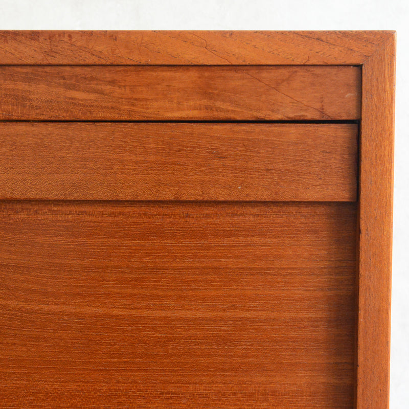 デンマークヴィンテージ  ロールアップファイルキャビネット6-82(鍵付）