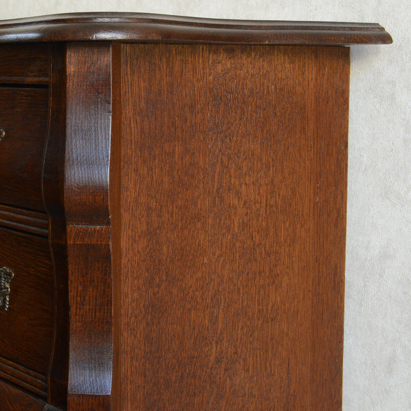 ベルギー クラシック オーク 3段チェスト 05