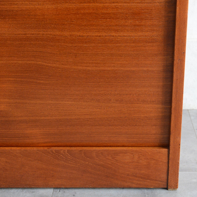 デンマークヴィンテージ  ロールアップファイルキャビネット6-82(鍵付）