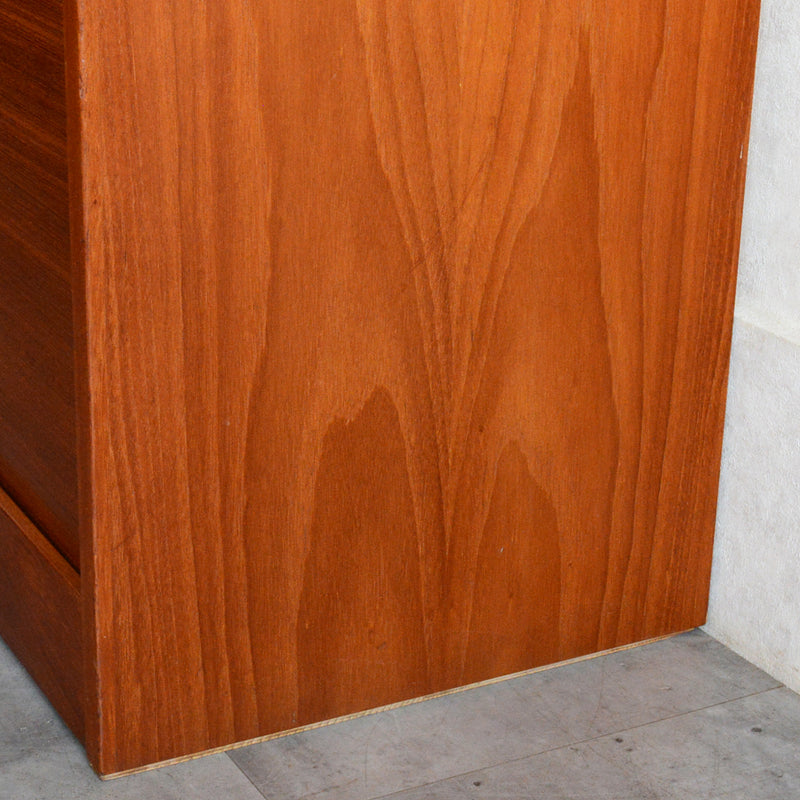 デンマークヴィンテージ  ロールアップファイルキャビネット6-82(鍵付）