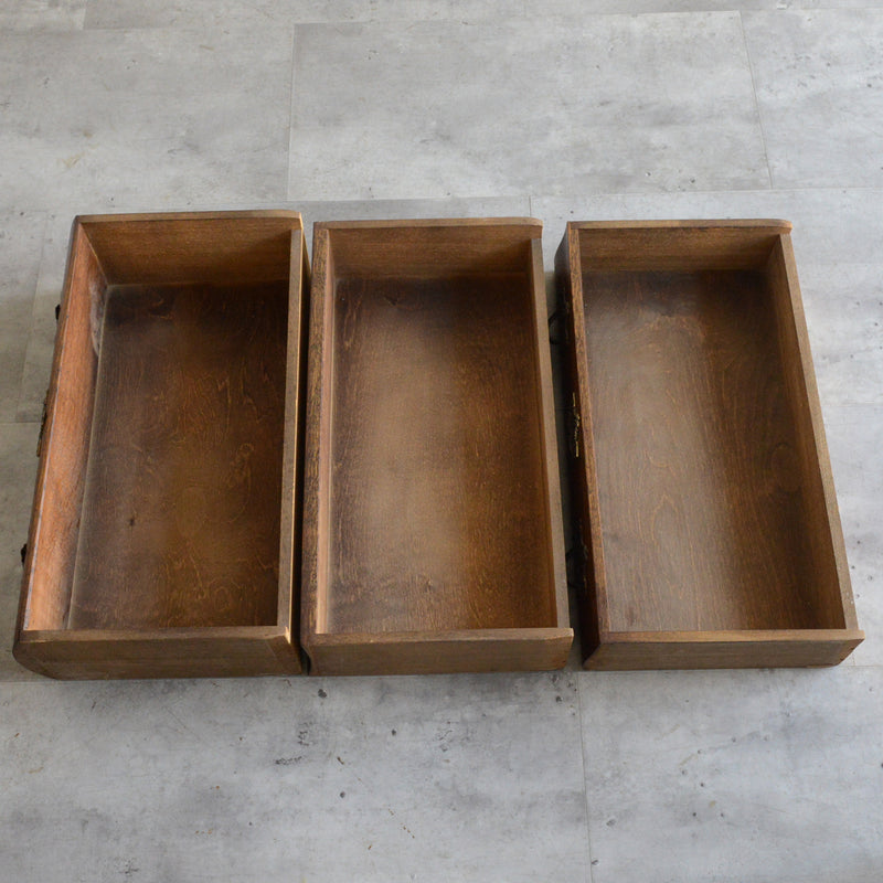 ベルギー クラシック オーク 3段チェスト 05