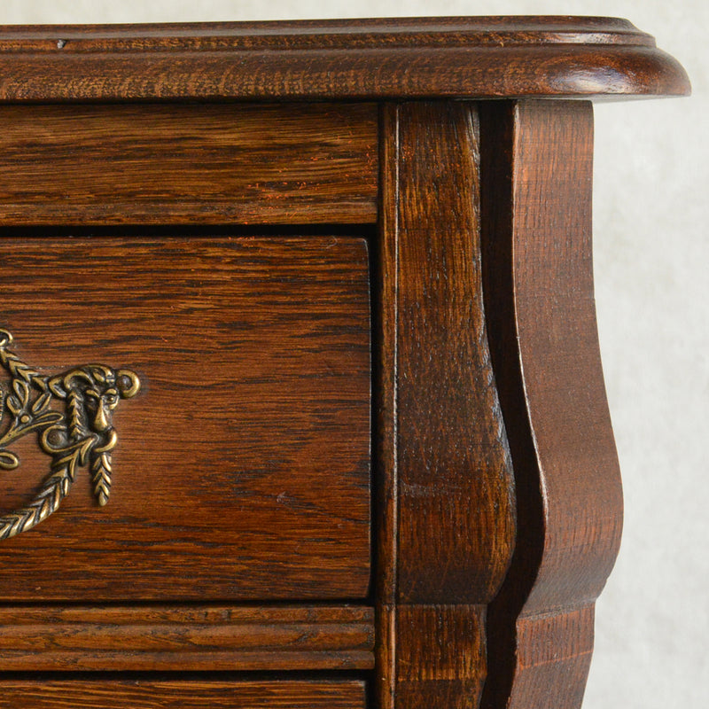 ベルギー クラシック オーク 3段チェスト 05