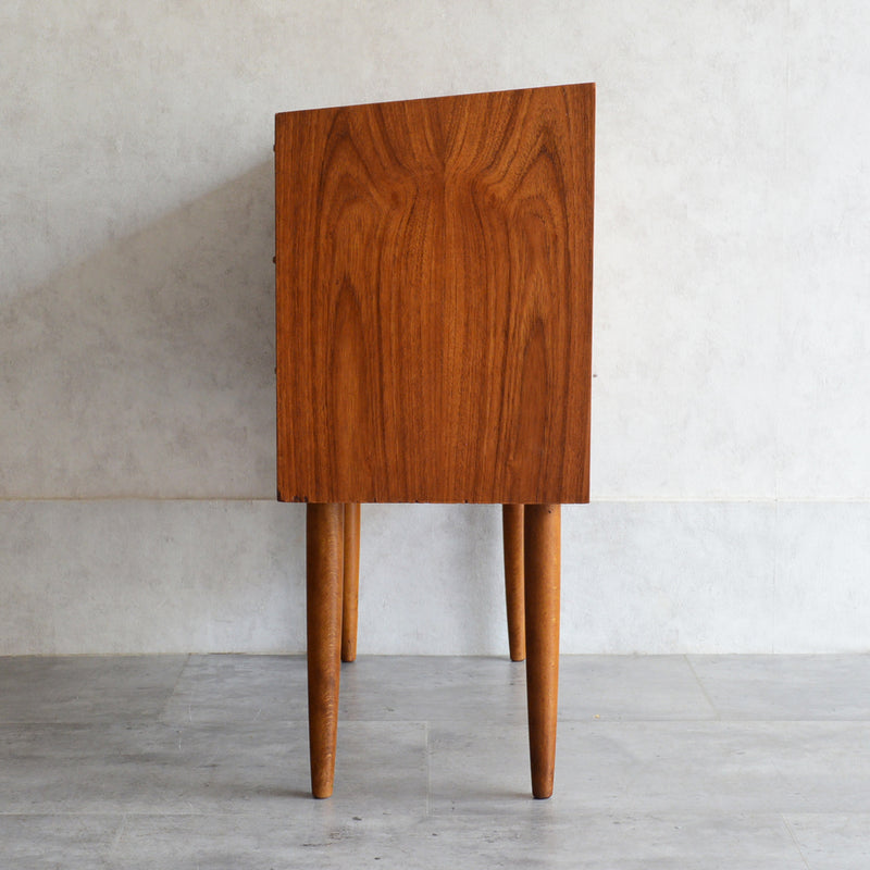 デンマーク ヴィンテージ  チーク３段チェスト 5-25(ウッドオイル仕上)