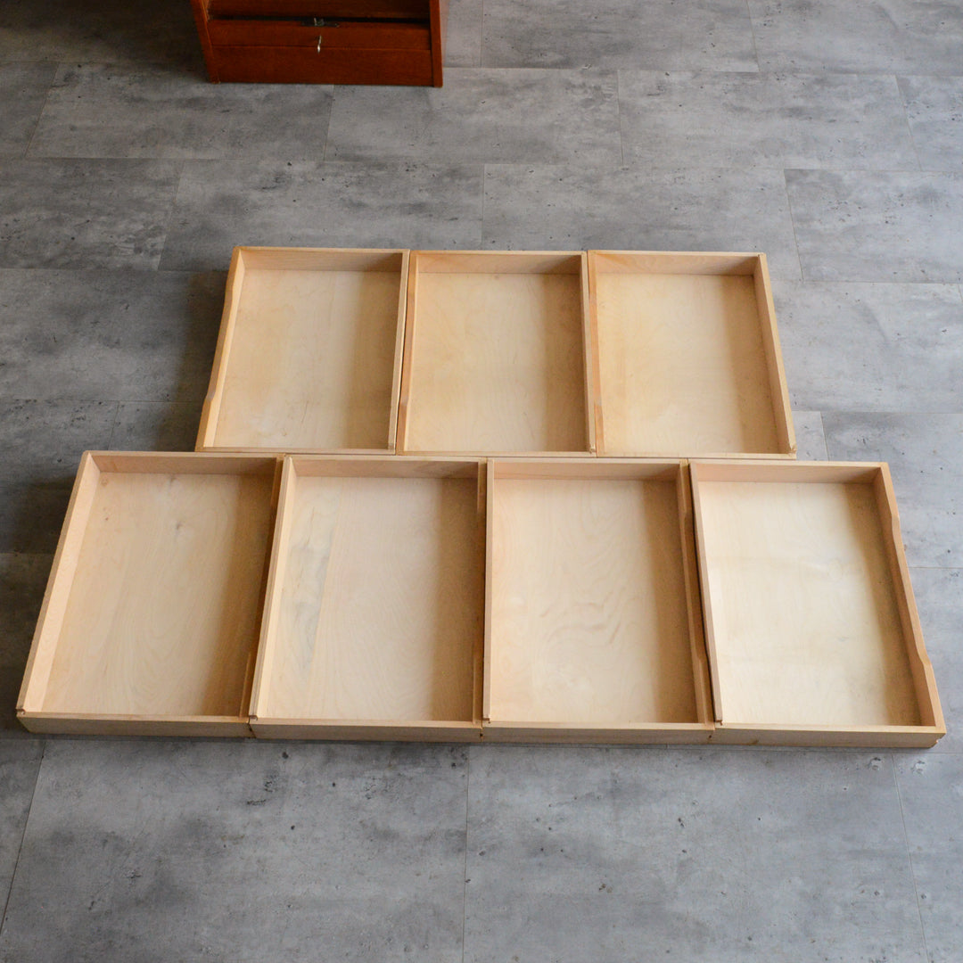 デンマークヴィンテージ  ロールアップファイルキャビネット6-82(鍵付）