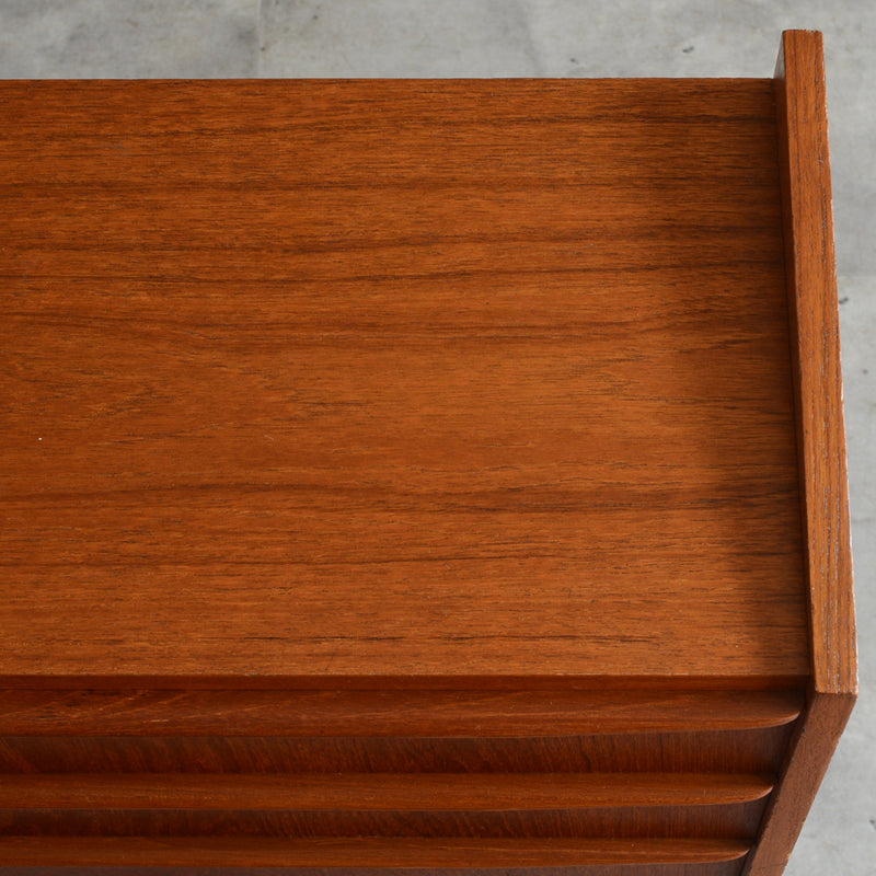 デンマーク ヴィンテージ  チーク３段チェスト 5-25(ウッドオイル仕上)