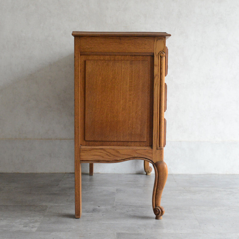 ベルギー クラシック  オークチェスト05(3段）